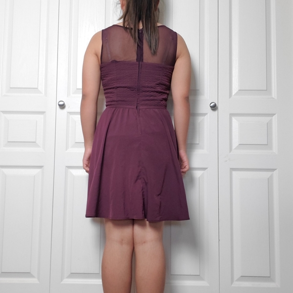 Maroon Dress - Picture 4 of 5